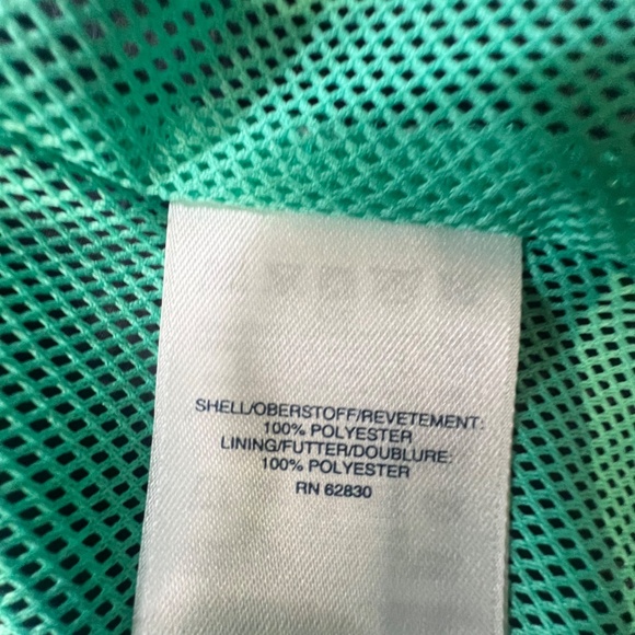 Lands End Kids Packable Rain Jacket, Lightweight, Colorblock, XL, Spring, Hood - Picture 7 of 15